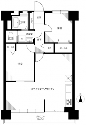 @2LDKi60.72uj