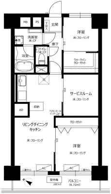 @2LDK{Si56.56uj